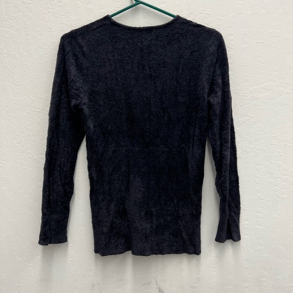 Women’s long sleeve soft V-neck wrap sweater, stretchy in Size M - Picture 6 of 7